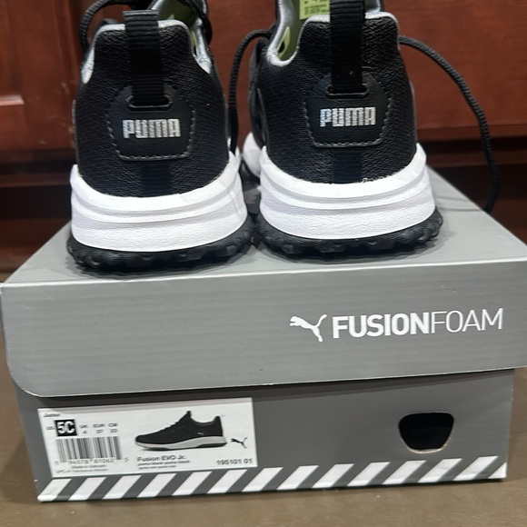 Puma Fusion EVO Junior golf shoe - size 5C - Picture 8 of 8